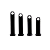 Cockcage Locking Pins Black 4 Pc Set with Various Sizes Black Cages